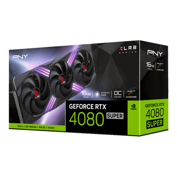 PNY RTX4080 SUPER 16GB XLR-8 RGB 3X FAN