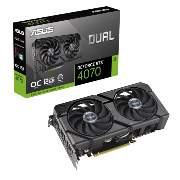 ASUS DUAL RTX4070 12GB OC BLACK