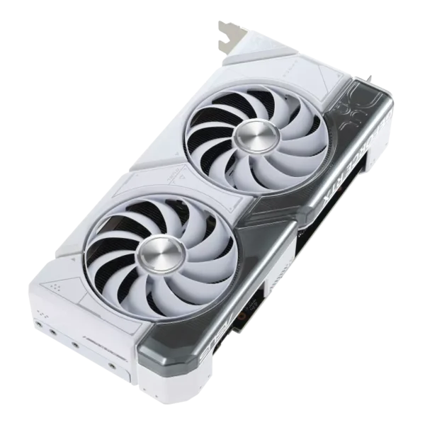 ⁦ASUS DUAL RTX4070 12GB OC WHITE⁩ - الصورة ⁦4⁩