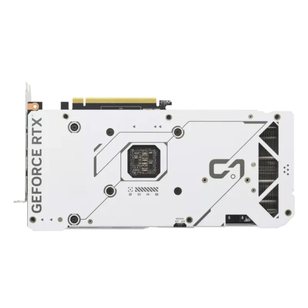 ⁦ASUS DUAL RTX4070 SUPER 12GB OC WHITE⁩ - الصورة ⁦4⁩