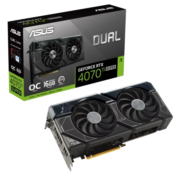 ASUS DUAL RTX4070TI SUPER 16GB OC