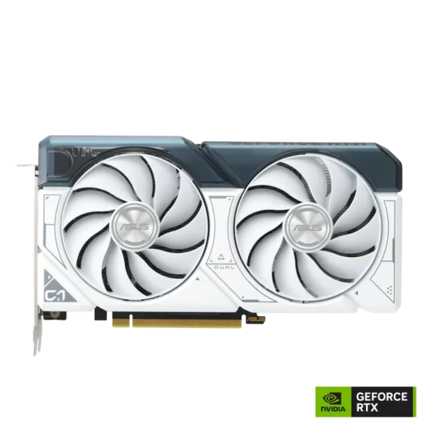 ⁦ASUS DUAL RTX4060 8GB OC WHITE⁩ - الصورة ⁦2⁩