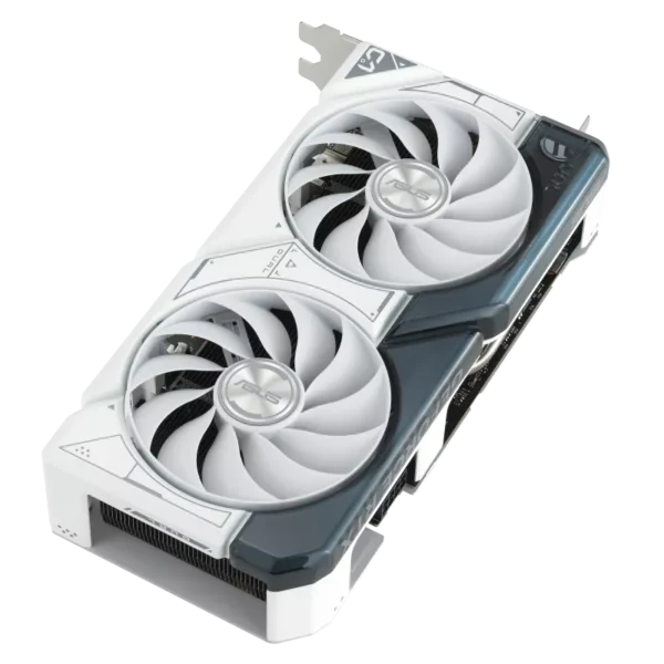 ⁦ASUS DUAL RTX4060 8GB OC WHITE⁩ - الصورة ⁦3⁩