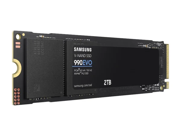 ⁦SAMSUNG 990 EVO 2TB NVMe 5.0 5000/4200mb/s⁩ - الصورة ⁦2⁩