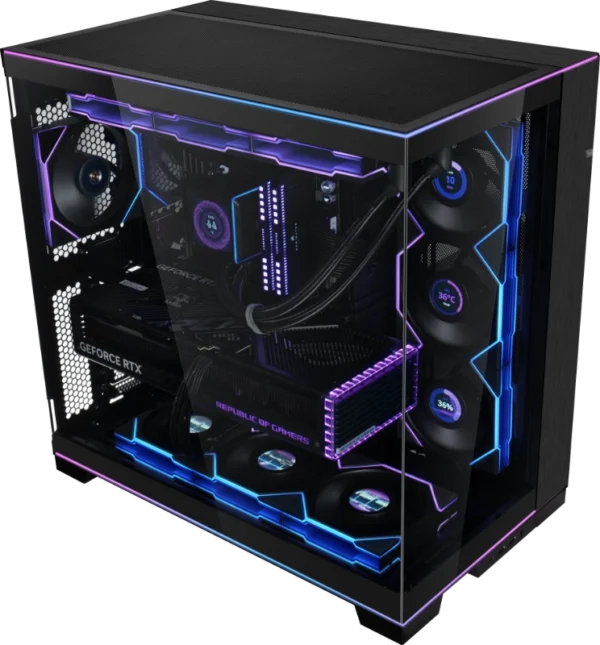 ⁦LIAN LI (UNI FAN TL LCD BLACK) FAN KIT⁩ - الصورة ⁦4⁩